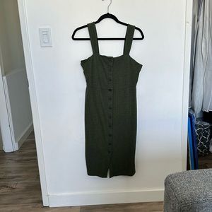 Madewell midi dress size small